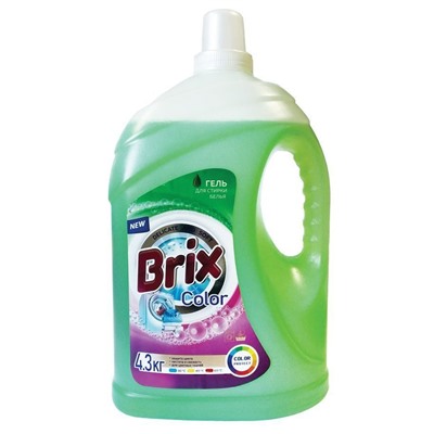 Гель для стирки белья 4,3кг BRIX Color