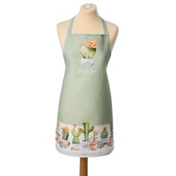 Фартук «Этель» Кактусы 70×60 см см, 100% хлопок, рогожка 160 г/м²