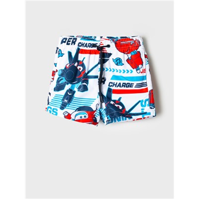 Шорты текстильные плавательные для мальчиков, средней длины