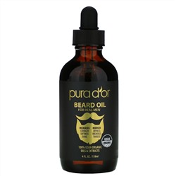 Pura D'or, Beard Oil, 4 fl oz (118 ml)
