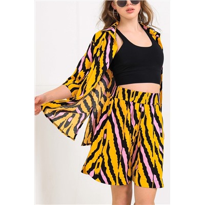 Костюм с шортами 1252 штапель НАТАЛИ, 891639