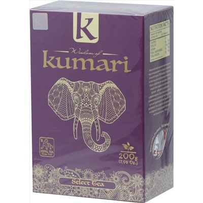 kumari. Select Tea 200 гр. карт.пачка