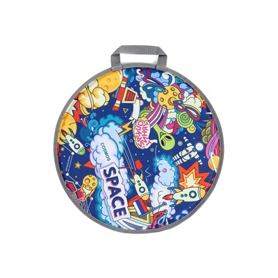 Ледянка мягкая Kosmos, круглая, d=45 см, толщина 1.2 см, разноцветная