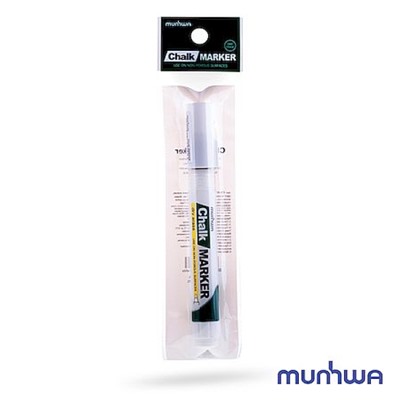 Маркер меловой CM-05 227223 3мм белый, спиртовая основа MunHwa