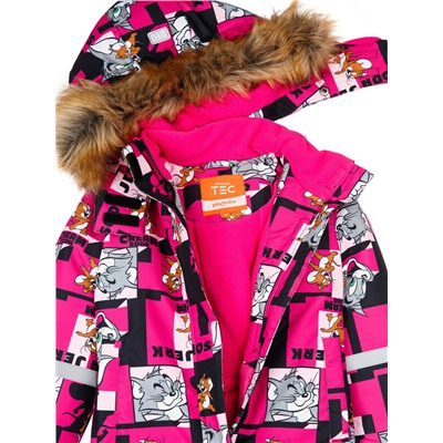 Комбинезон текстильный с полиуретановым покрытием для девочек