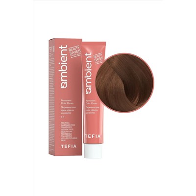 TEFIA Ambient Перманентная крем-краска для волос / Бежевый корректор, 60 мл KRISTALLER, 1136684