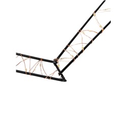 УЦЕНКА Фигура подвесная световая FROSTY "Звездочка", 57х57х2, 200 LED, 220V, Т/БЕЛЫЙ