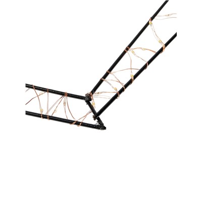 УЦЕНКА Фигура подвесная световая FROSTY "Звездочка", 57х57х2, 200 LED, 220V, Т/БЕЛЫЙ