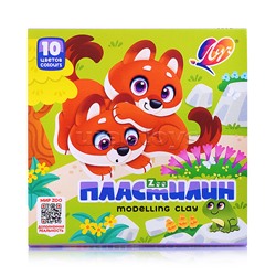Пластилин 10 цв. "ZOO"