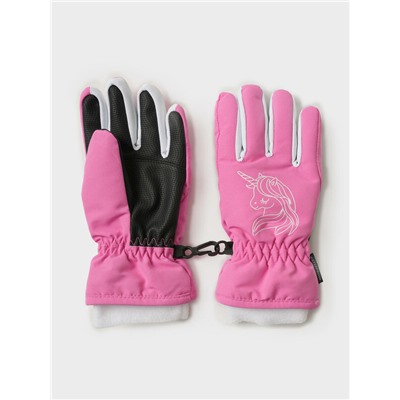 Перчатки текстильные для девочек