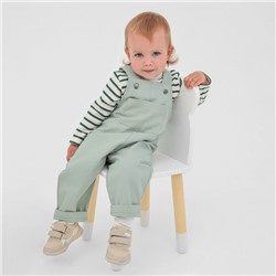 Комбинезон джинсовый «Крошка Я», рост 68-74 см, мятный