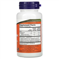 Now Foods, повышенная сила действия, Dophilus со вкусом ягод, 50 жевательных таблеток