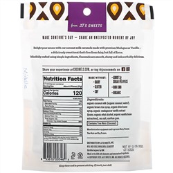 Cocomels, карамель на кокосовом молоке, мадагаскарская ваниль, 100 г (3,5 унции)