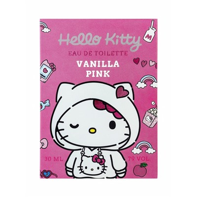 Туалетная вода HELLO KITTY and friends KUROMI  VANILLA PINK, 30 мл