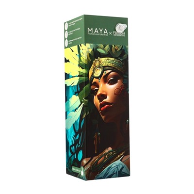 Диффузор ароматический MAYA MOTHER NATURE KISS с палочками, натуральный цветочно-фруктовый аромат для дома, 100 мл