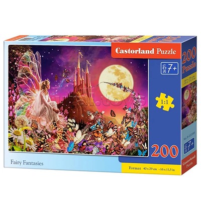 Пазлы 200 "Сказочные фантазии"