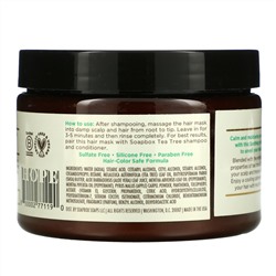 Soapbox, Soothing Hydration Hair Mask, Tea Tree, 12 fl oz (354 ml)