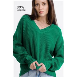 Женский вязаный джемпер оверсайз Happyfox