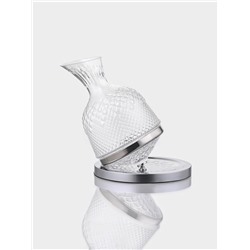 Декантер «Селекта», 1.2 л, 20×26 см, на вращающейся подставке, стекло, прозрачный