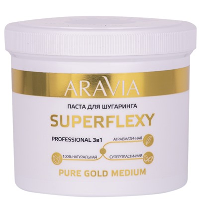 ARAVIA Паста для шугаринга SUPERFLEXY PURE GOLD 750г