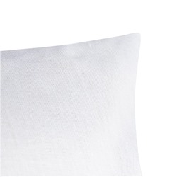 Наволочка, 50×70 см, белая, бязь, хлопок 100%