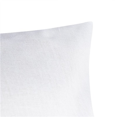 Наволочка, 50×70 см, белая, бязь, хлопок 100%