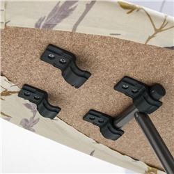 Доска гладильная Nika «Лина 1», 112×34.5 см, два положения высоты 70.80 см, микс