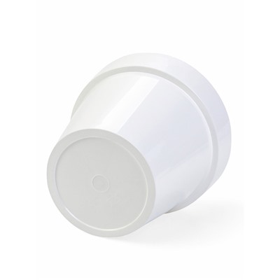 Кашпо со вставкой «Порто», 3.5 л, d=20 см, h=19 см, пластик, белое