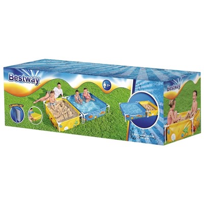Бассейн каркасный Bestway My First Frame Pool, 213×122×30.5 см, от 2 лет, 561CF