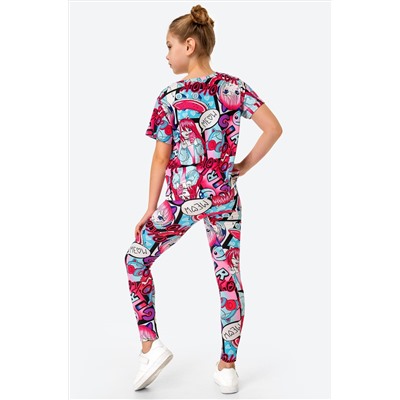 Летний костюм из бамбука для девочки Happyfox