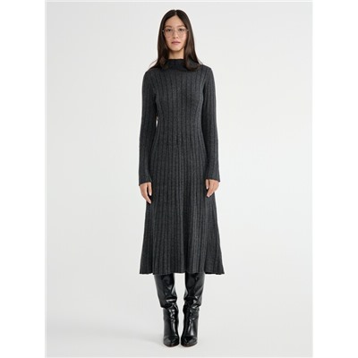 Платья CONTE Платье-midi прилегающего силуэта из пряжи с шерстью LDK 2391