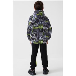 Куртка текстильная с полиуретановым покрытием для мальчиков (ветровка) PLAYTODAY, 1240357