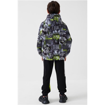 Куртка текстильная с полиуретановым покрытием для мальчиков (ветровка) PLAYTODAY, 1240357