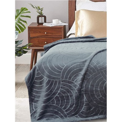 Плед Велсофт Бамбук Аура- Графит