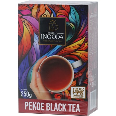 PRINCE OF INGODA. Черный чай Pekoe 250 гр. карт.упаковка