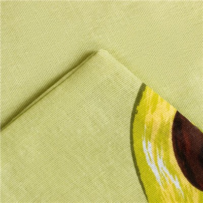 Постельное бельё евро «Этель. Авокадо», бязь