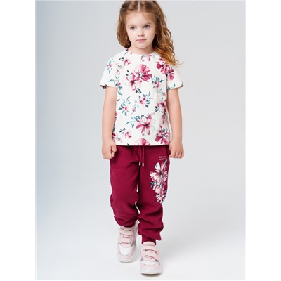 Фуфайка трикотажная для девочек (футболка)