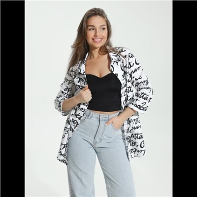 Туника Жанетта (Буквы на белом)