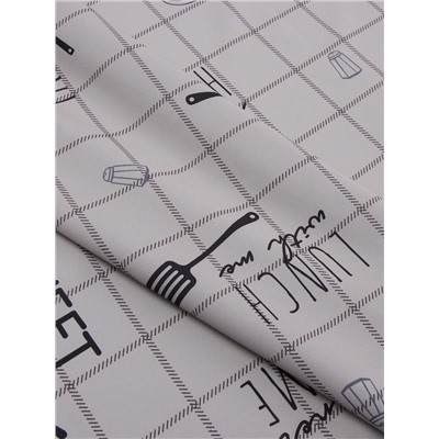 Шторы для кухни с подхватами «Этель» Homemade, 170×145 см, комплект - 2 шт.