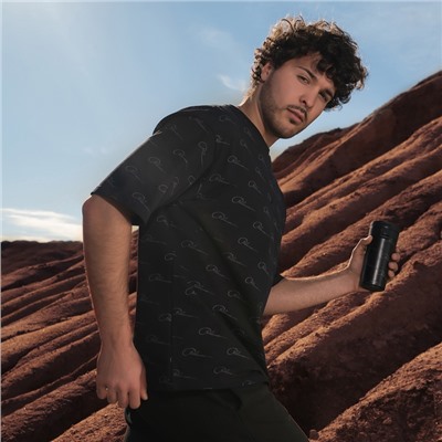 Футболка РОСКОСМОС х ONLYTOP, р. XL, чёрная