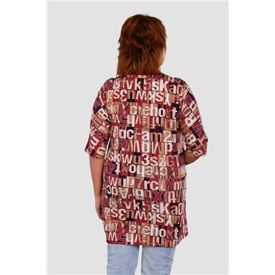 Марчелла - туника бордо