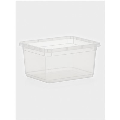 Контейнер для хранения Palm, 2 л, 19×15.3×9.8 см, с крышкой, прозрачный