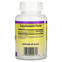 Natural Factors, коэнзим Q10, 100 мг, 60 мягких таблеток