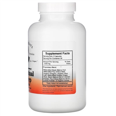 Christopher's Original Formulas, Intestinal Sweep Formula, 625 мг, 180 вегетарианских капсул