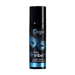 Гель для массажа ORGIE Sexy Vibe Liquid Vibrator с эффектом вибрации - 15 мл.
