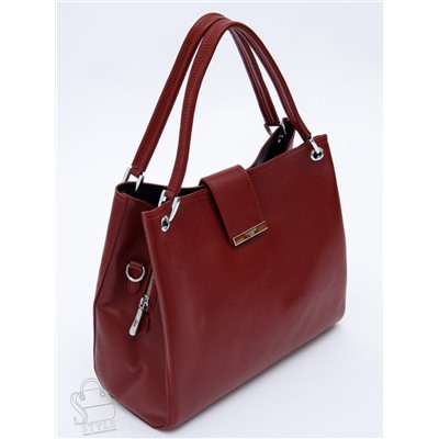 Сумка женская кожаная 98357SP wine red Velina Fabbaino-Safenta в Новосибирске