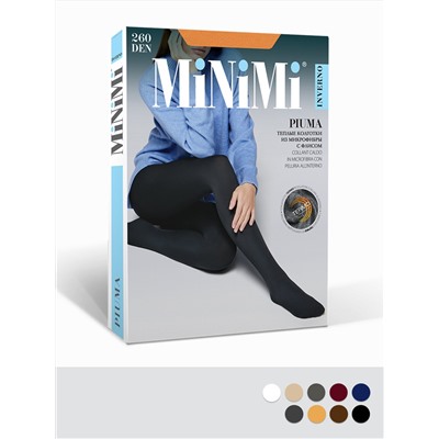 Minimi Колготки PIUMA 260 (микрофибра с флисом)