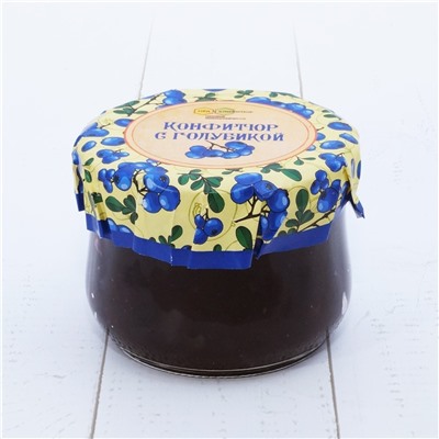 Конфитюр голубичный "Русский стиль" 260 гр.