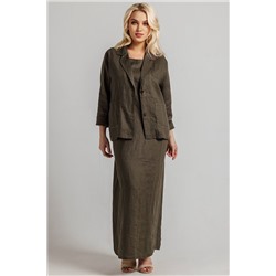 Платье  П91029/01/Хаки