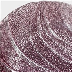 Тарелка «Драхна», d=28.5 см, стекло, бордовая